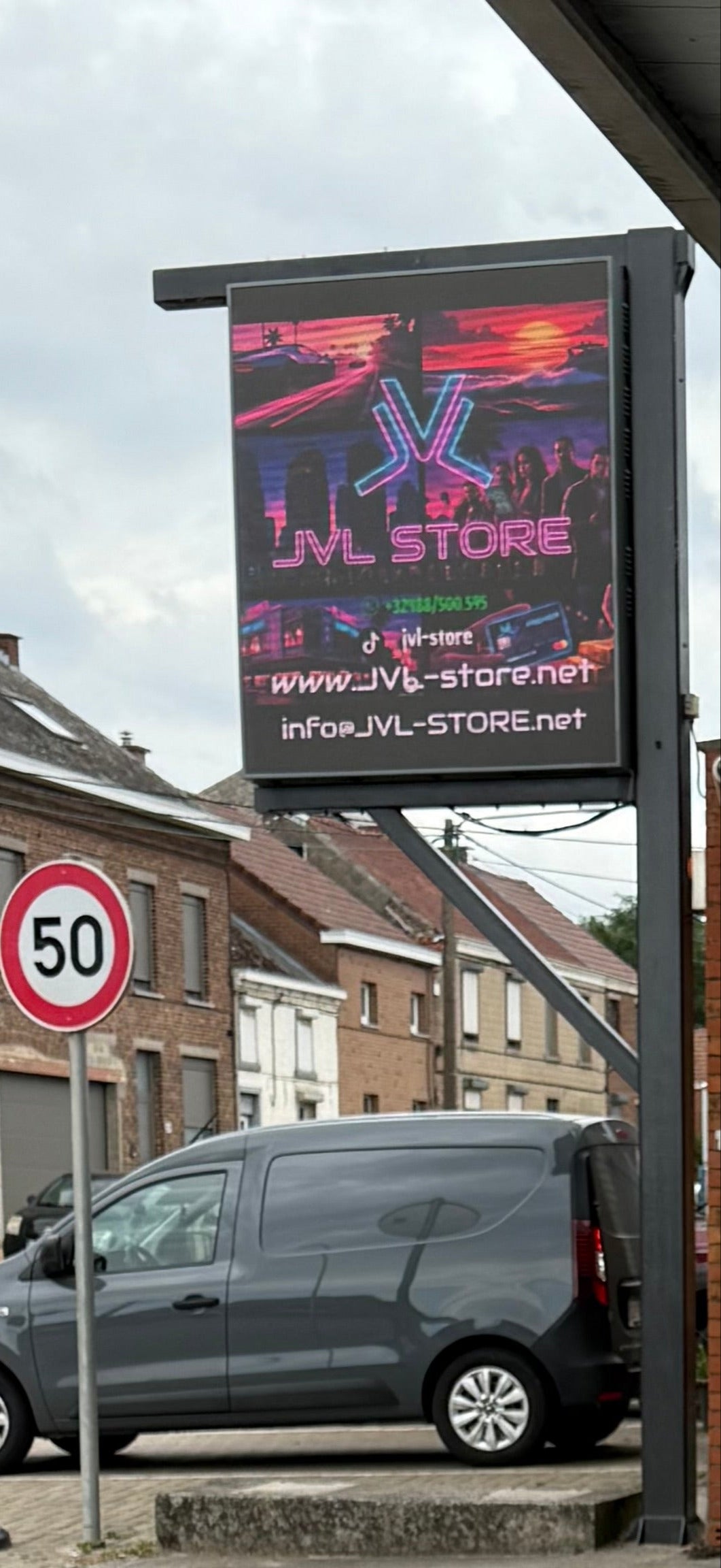 Mieten Sie einen LED-Bildschirm in Binche und erreichen Sie täglich Tausende von Kunden