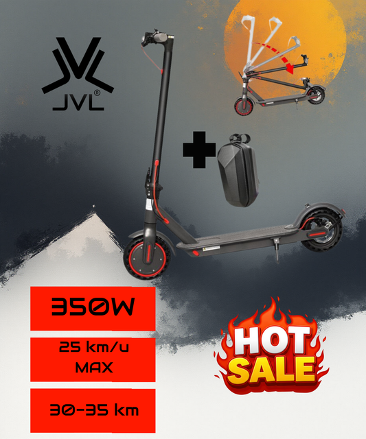 JVL E-step 350W - 35km Bereik - 3 Rijmodi (Eco/Normaal/Sport) - App Verbinding - Voor- & Achterverlichting