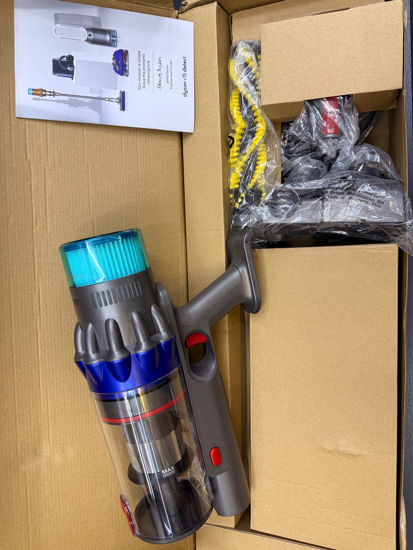 Dyson V15 Detect Fluffy Stofzuiger | NIEUW | In Originele Verpakking